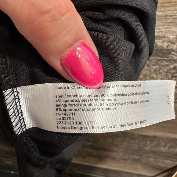 Eloquii Black Cowl Neck Maxi Sun Dress with Dolman Sleeves - Picture 8 of 11